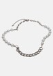 Pearl Various Chain Necklace-0