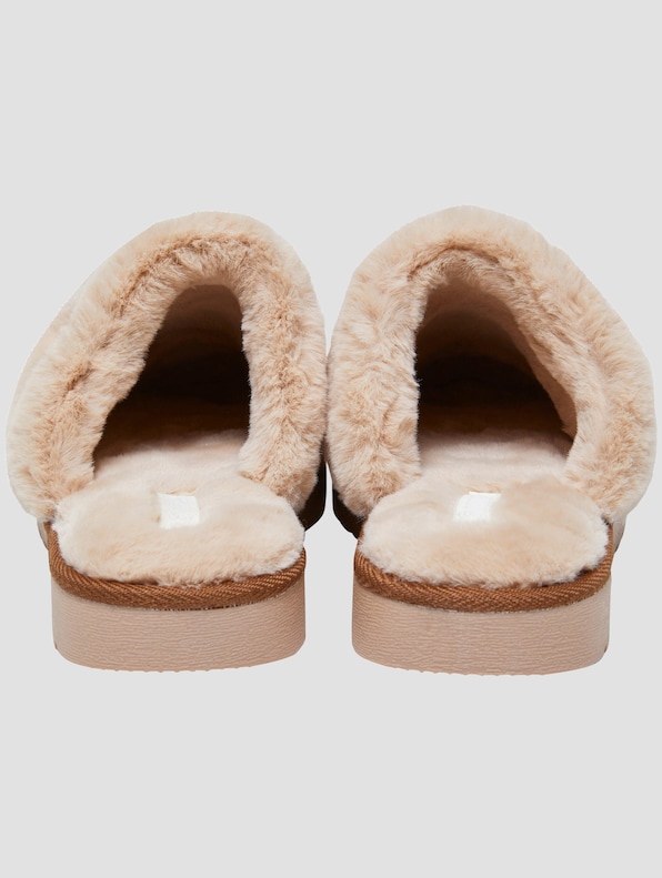 ROMIKA Women Suede + Fake Fur Slipper-1