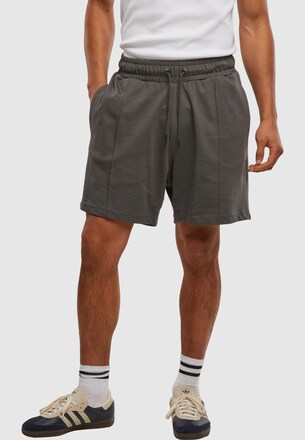 Heavy Jersey Pintuck Track Shorts