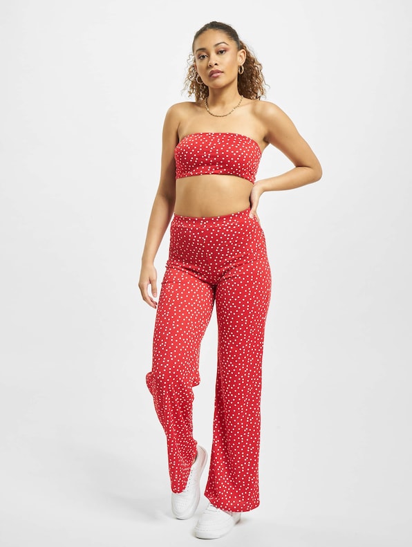 Missguided Coord Bandeau   Trouser Set -2