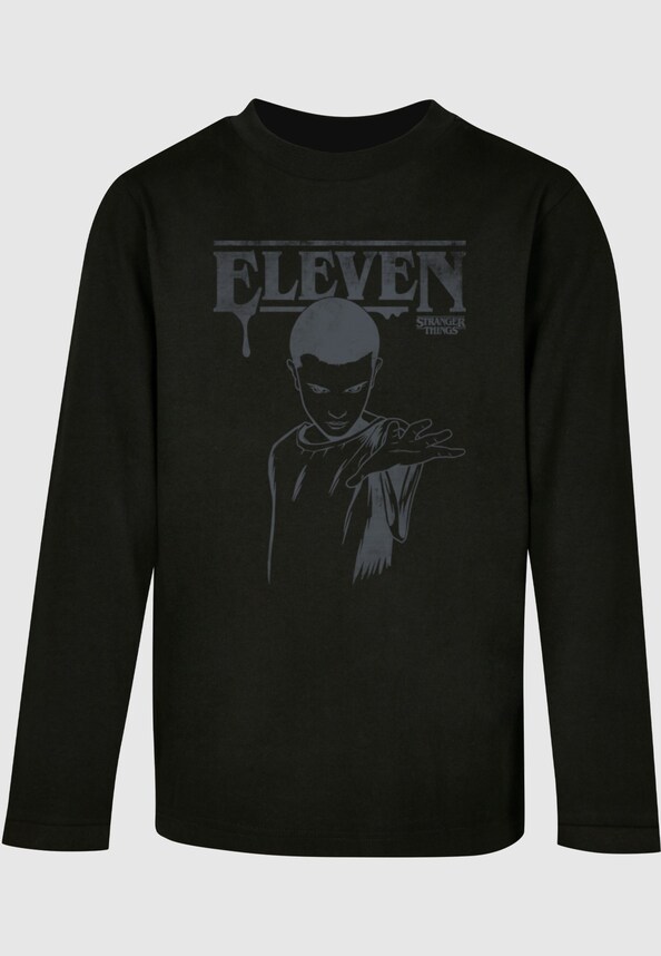 Kids Stranger Things - Dark Eleven Longsleeve-0
