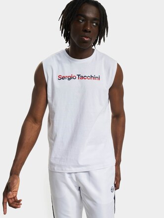 Sergio Tacchini Tobin T-Shirt White/Adrenaline