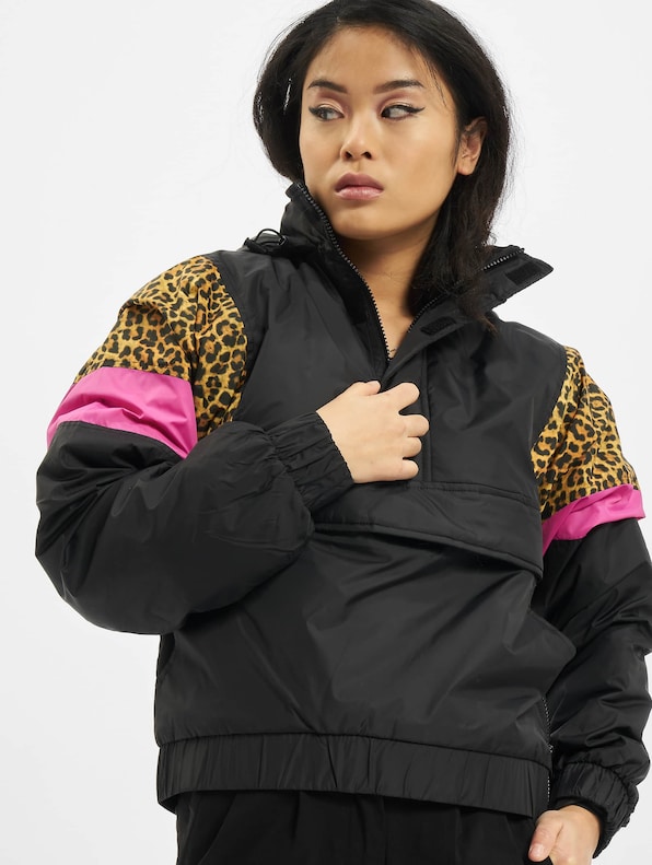 Ladies AOP Mixed Pull Over-0