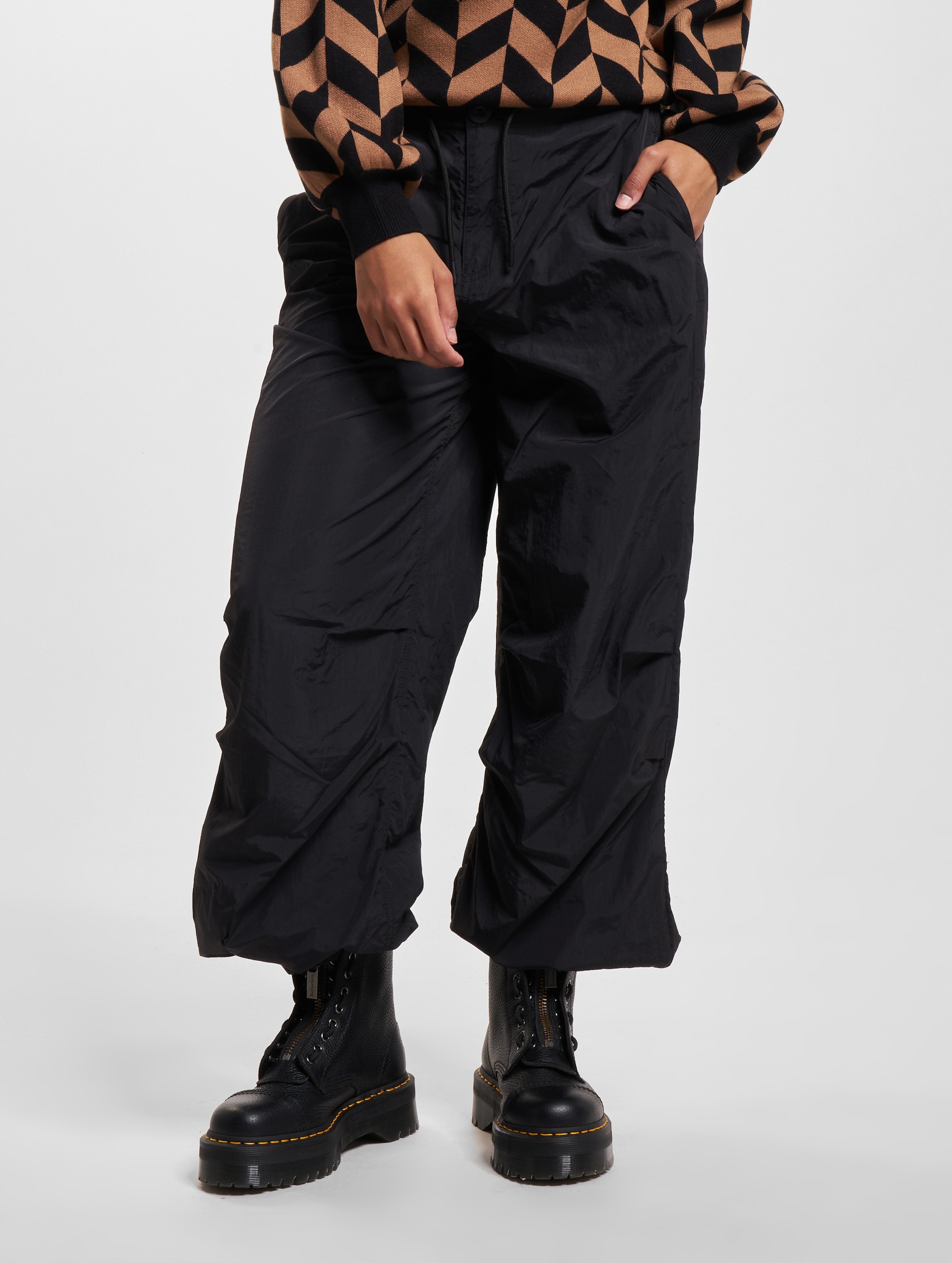 Only Joan Loose Cargohosen Frauen,Unisex op kleur zwart, Maat M_32