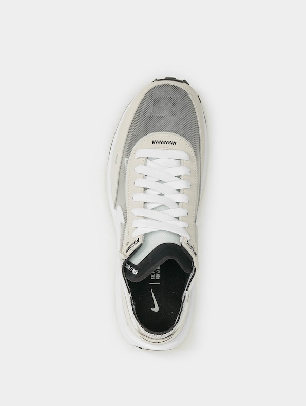 Nike Waffle One Sneakers White/White/Black-4