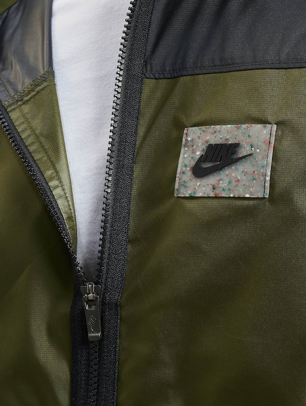 Nike Woven Transition Jacket Green/Smoke Grey/Safety-4