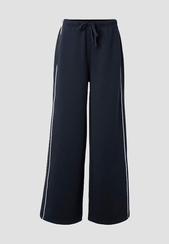 Ladies Wide Leg Scuba-3