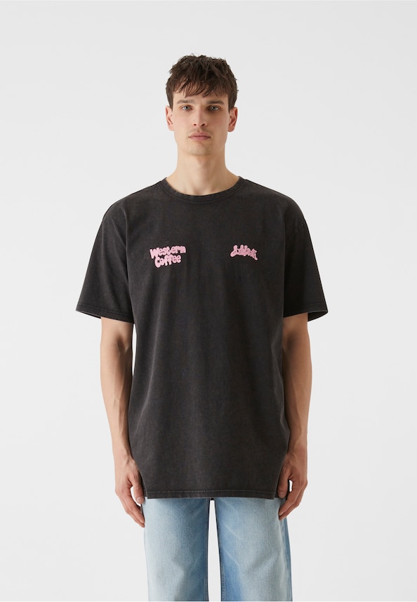 Lost Youth Acid Tee - Western Coffee-0