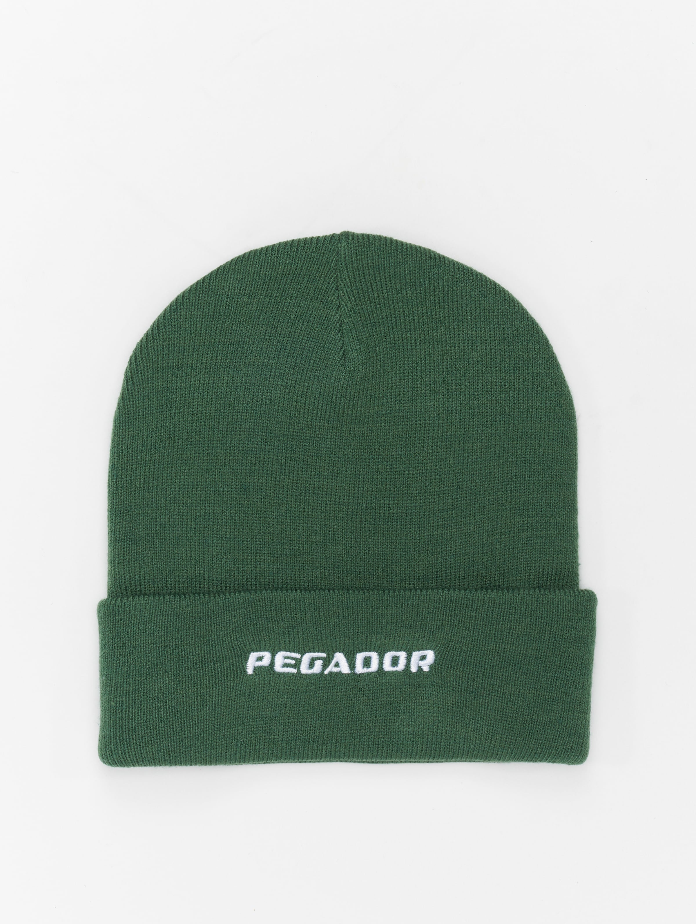 PEGADOR Pegador Logo Beanie Vrouwen op kleur groen, Maat ONE_SIZE