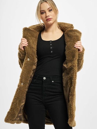 Ladies Oversized Sherpa Coat