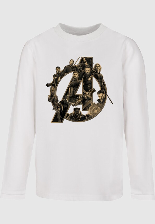 Kids Avengers Infinity War - Logo Longsleeve-0