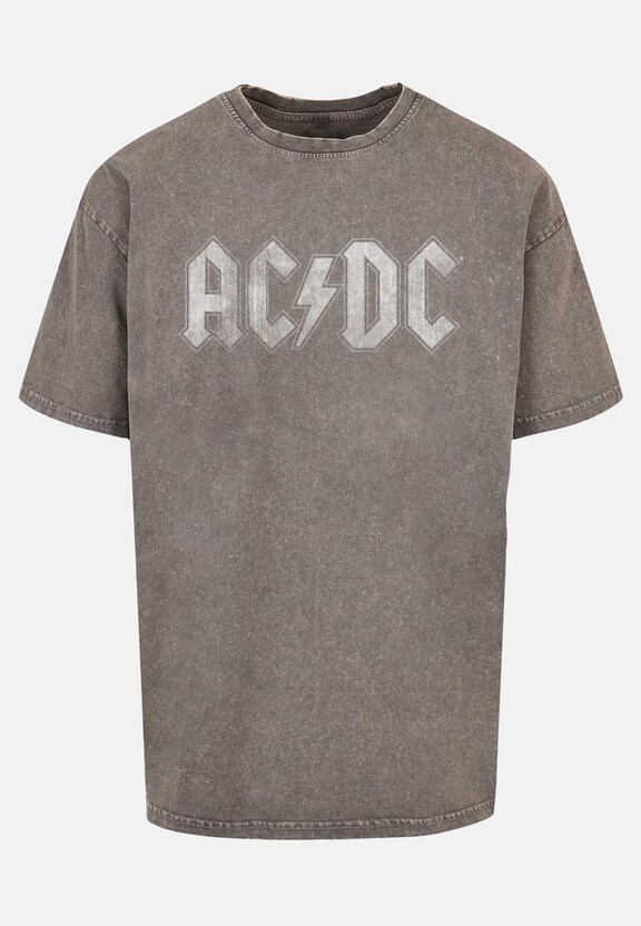 ACDC - Logo Acid Washed Oversize-2