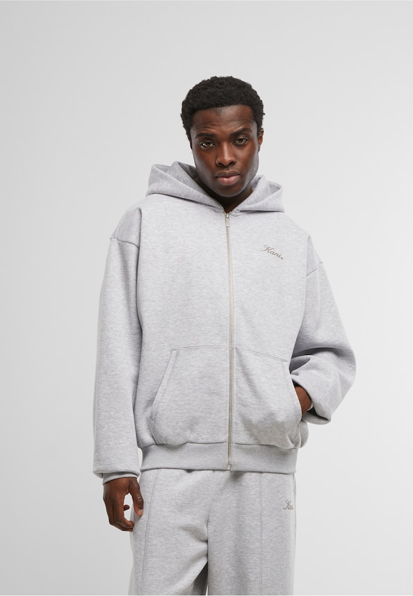 Kani Script Emblem Zip Hoodie-0