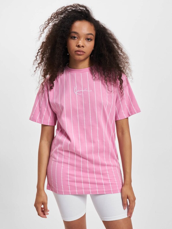 Classic Monogram Short Sleeve T-shirt: Light Pink/ Silver Glitter – KK's