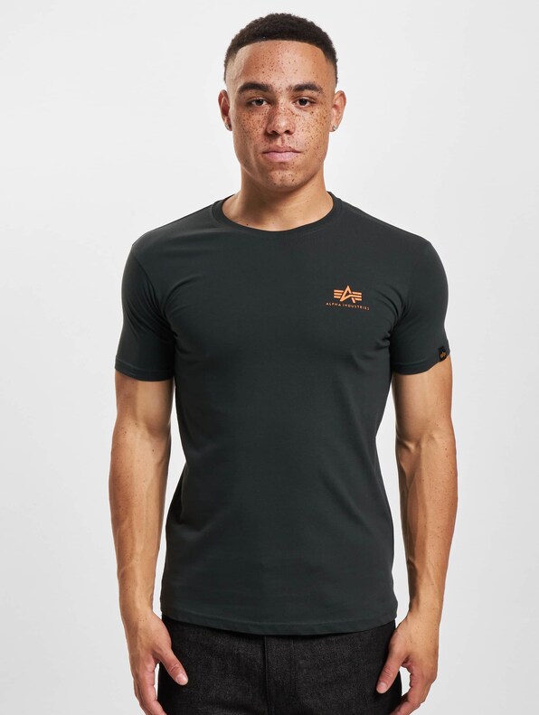 Alpha Industries Basic Small Logo T-Shirts-2