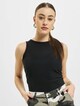Petite Ribbed Racer Back -0