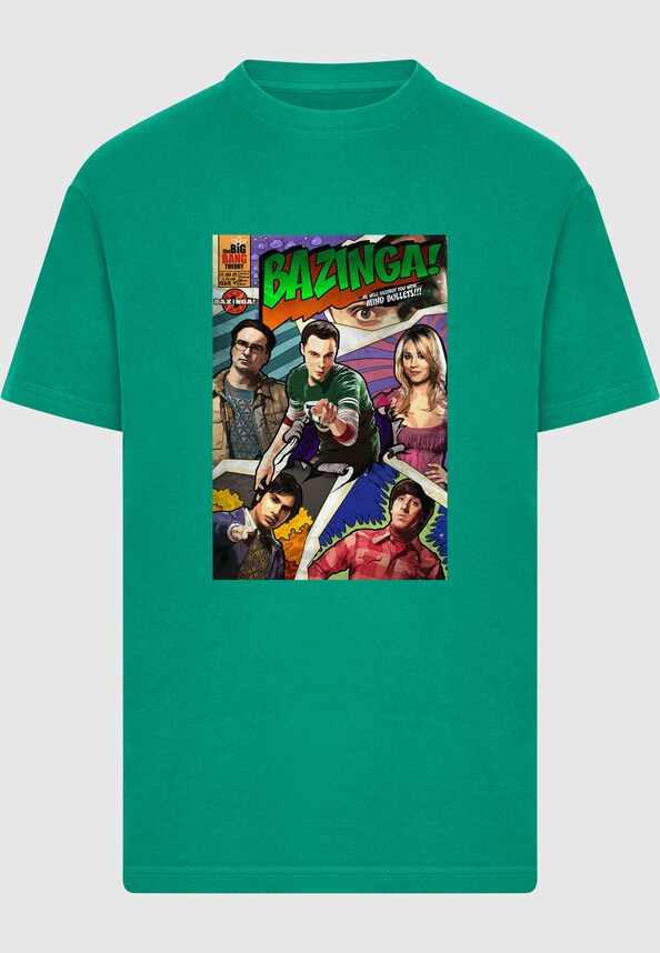 The Big Bang Theory Bazinga Magazine Cover Tee-0