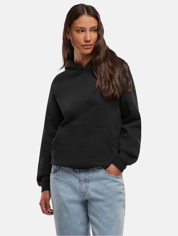 Ladies Loose Brushed Fleece-0