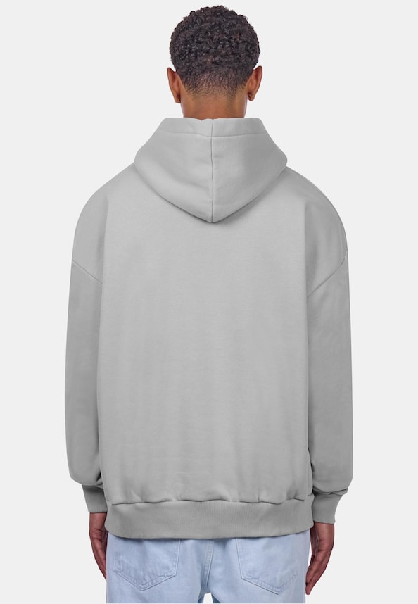 HEAVY OVERSIZE MIDDLE LOGO HOODIE-1