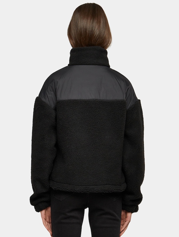 Urban Classics Ladies Sherpa Mix Winterjacken-1