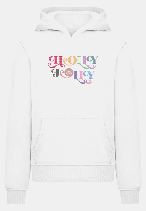 Kids Christmas Holly Jolly Hoody-2