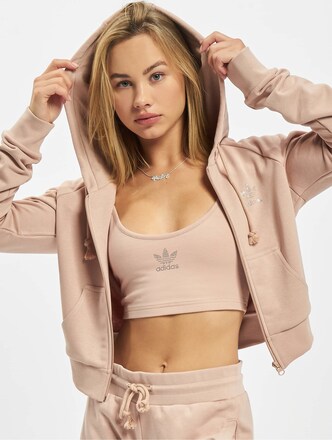 adidas Cropped Hooded Zipper