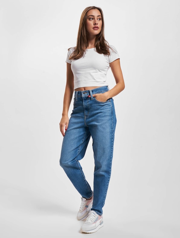 Levi's® High Waisted Mom Straight Fit Jeans-5