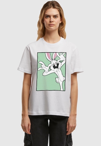 Looney Tunes Bugs Bunny Funny Face Ladies Tee