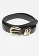 Chunky Multiple Loop Synthetic Leather -0