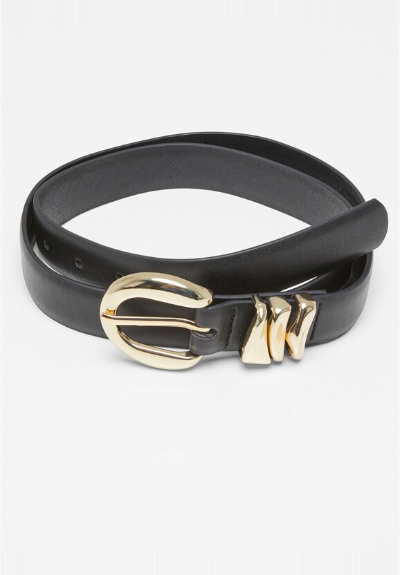 Chunky Multiple Loop Synthetic Leather -0