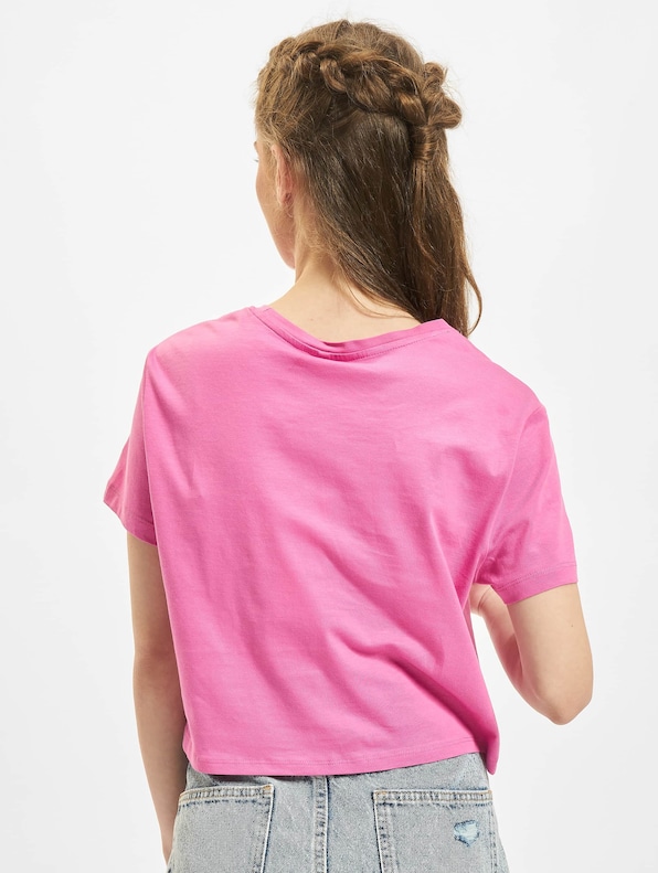 Only May Cropped Knot T-Shirt Super-1