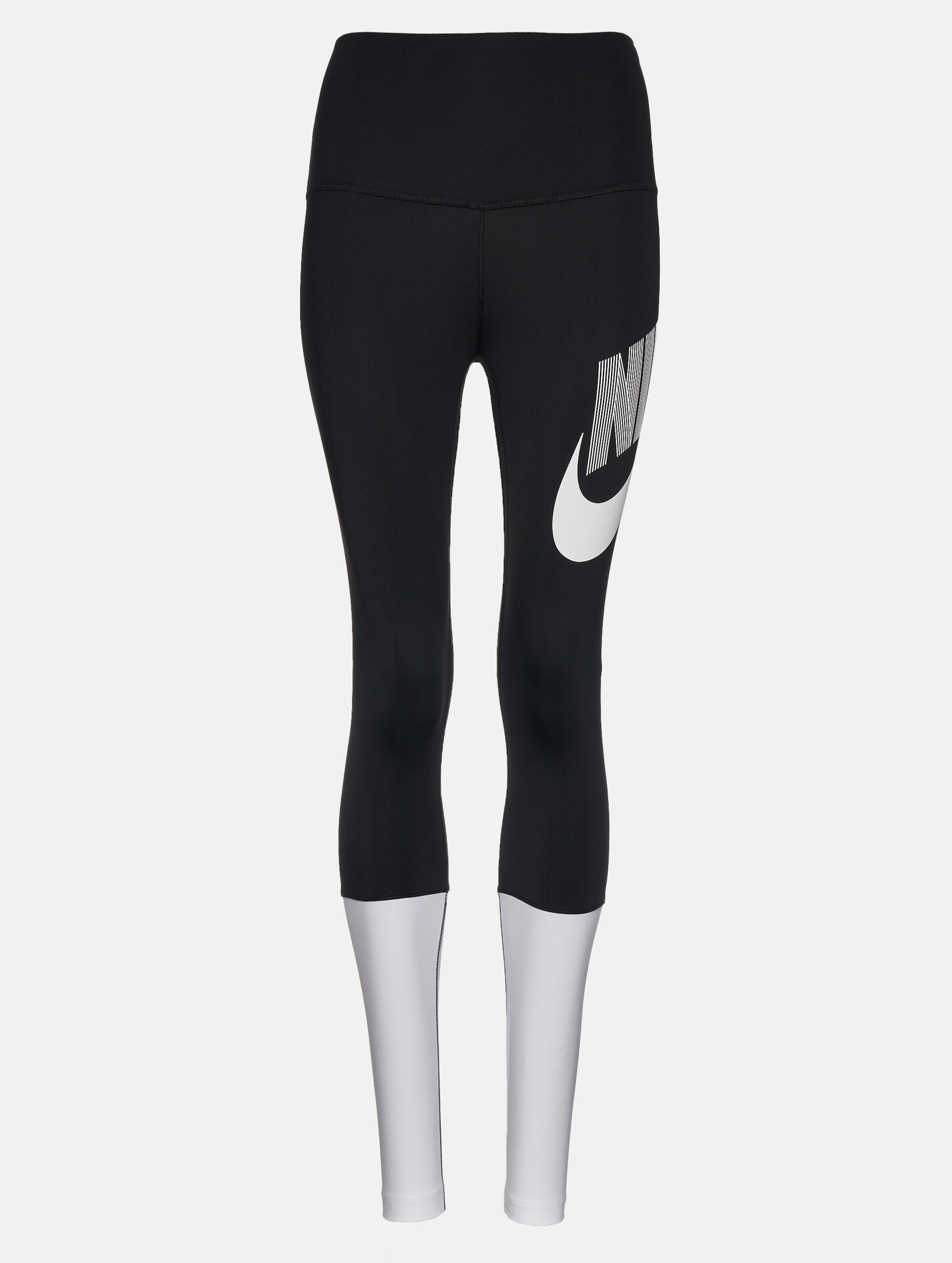 Nike | Sportswear Essential Big Kids' (Girls') Mid-Rise Leggings | Black/ White | SportsDirect.com