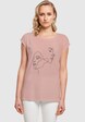 Ladies One Line Extended Shoulder Tee-0