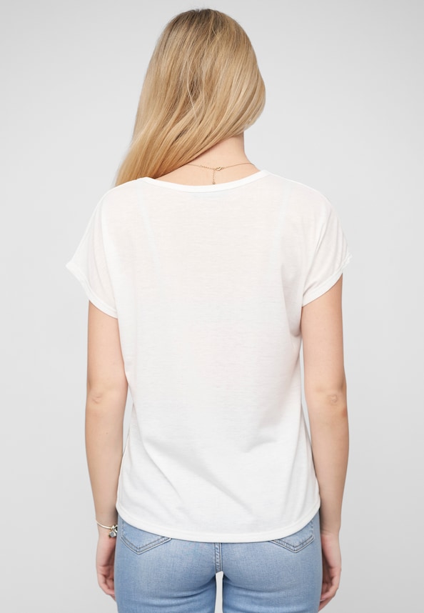 Cloud 5ive T-Shirt Lemon Print white-1