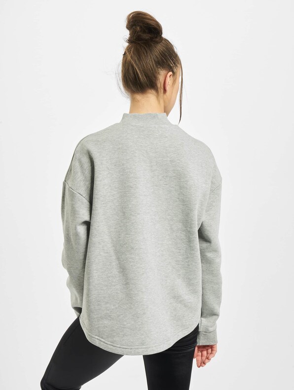 Urban Classics Ladies Oversized High Neck Crew Pullover-1