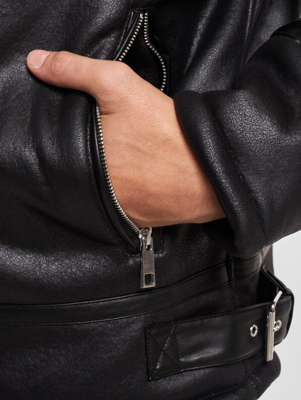 Redefined Rebel Leather Jacket-4