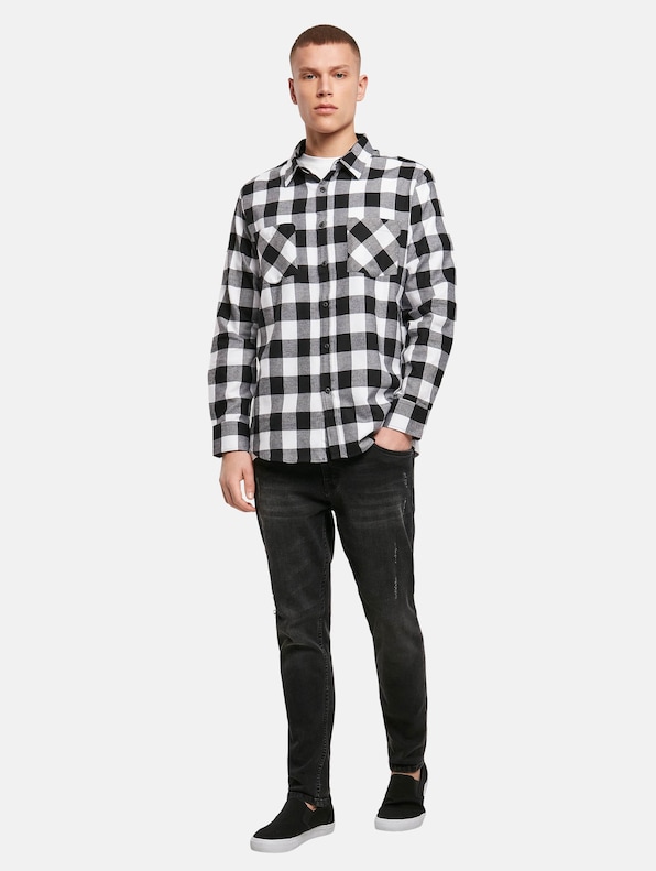 Checked Flanell Shirt-3