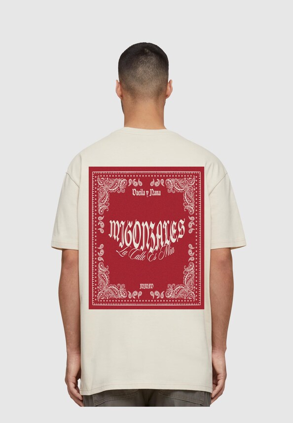 MJG Heavy Oversized Tee - The Street is mine-1