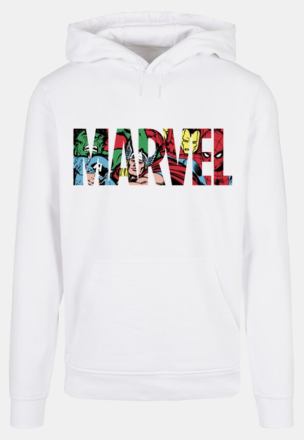 Marvel Logo Character Infill Hoody-4