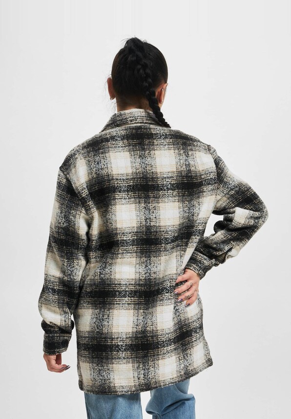 Allison Check Shacket -0