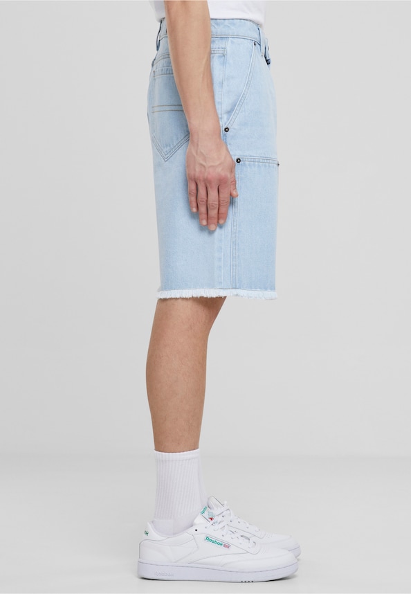 Open Edge Two Knee Denim Shorts-3