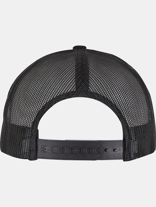 Mister Tee Bravery Eagle Trucker Cap 5-Panel Retro Trucker Cap-1