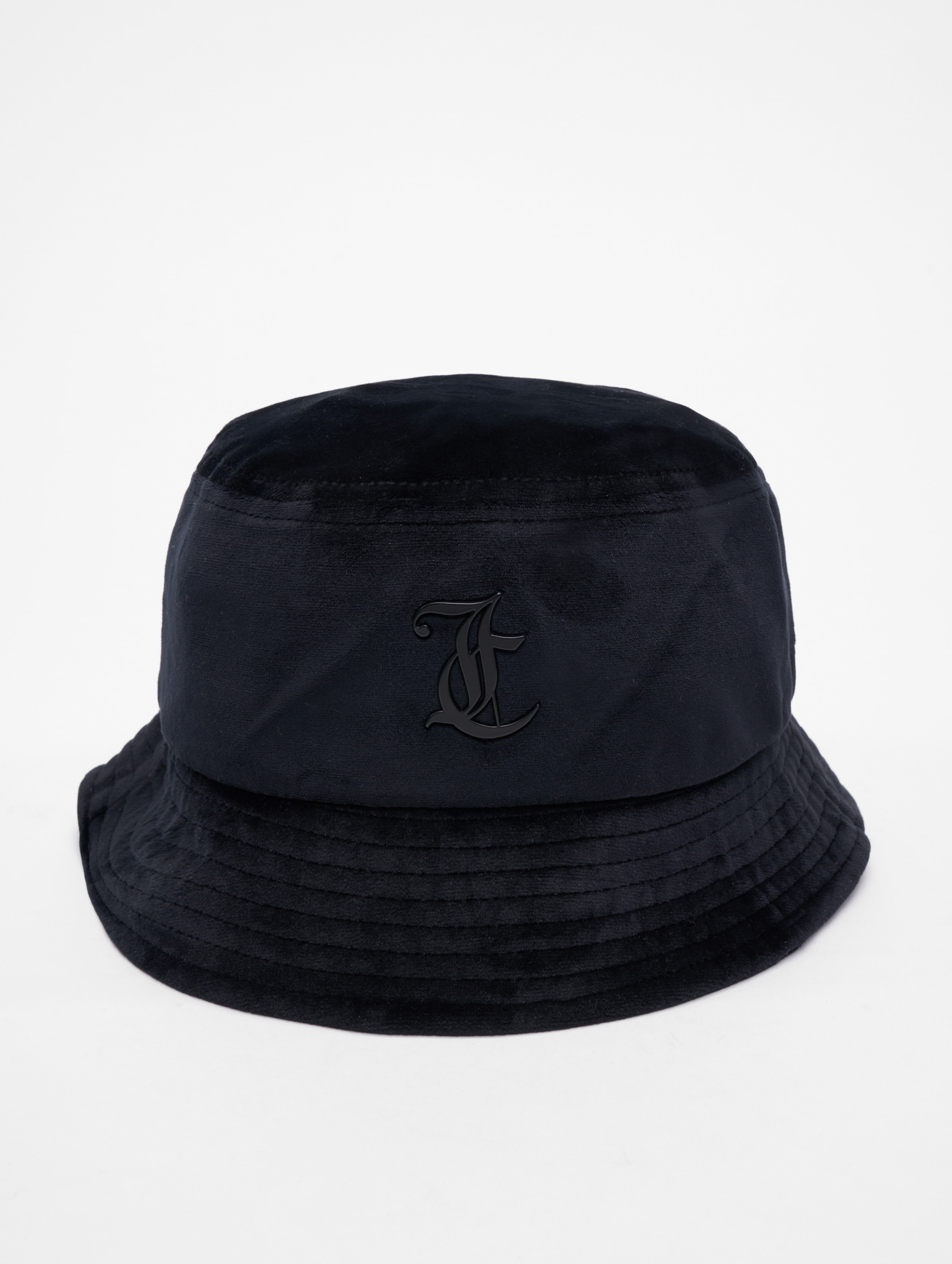 Juicy Couture Eleana Velour Bucket Hat Frauen,Männer,Unisex op kleur zwart, Maat ONE_SIZE