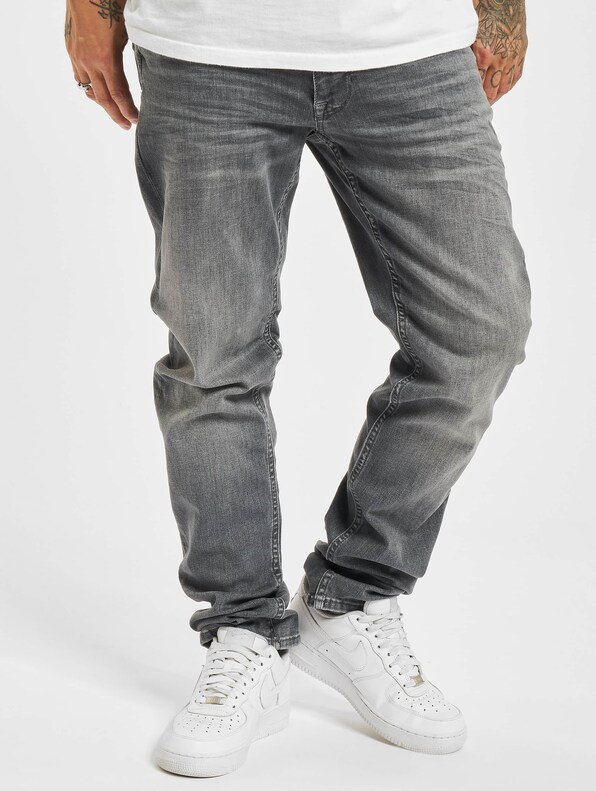 Denim Tapered Regular Straight Fit-0