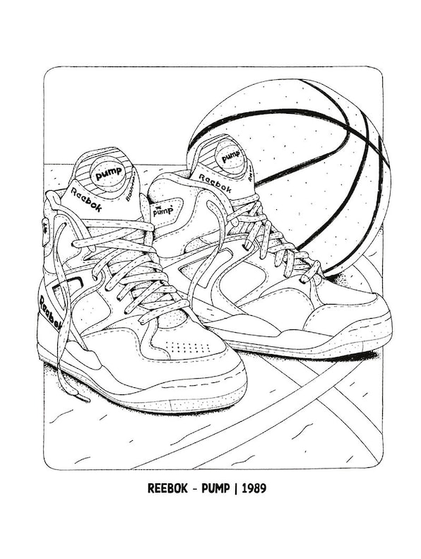 Sneaker Coloring Book-4