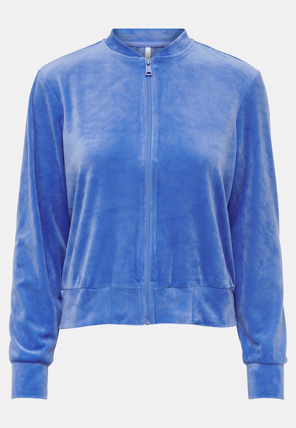 ONLY Damen Samt Jacke-0