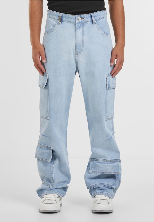 Vorin Cargo Baggy Jeans-0