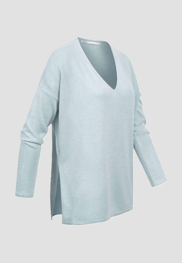 ONLY Damen Oversized V-Neck-1