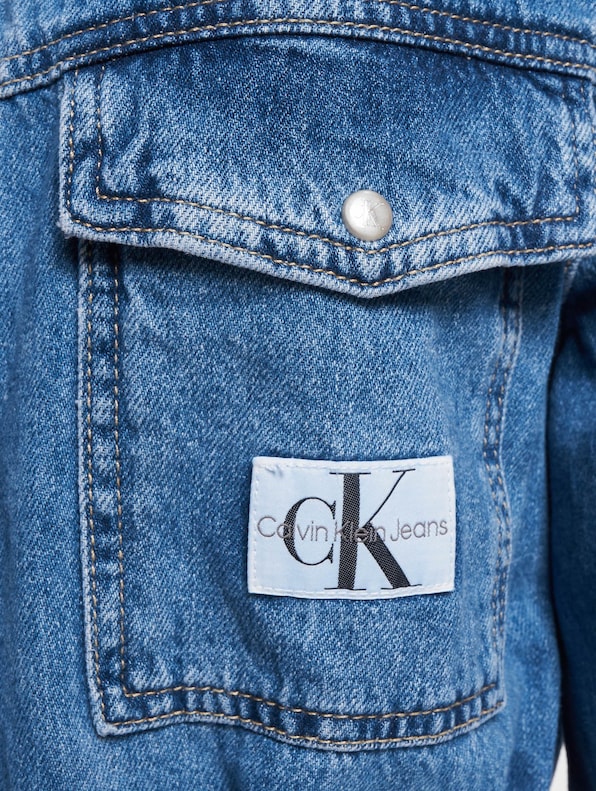Calvin Klein Jeans Utility Belted Kleid-5