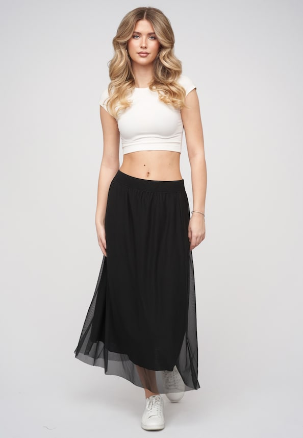 Mesh Skirt-4